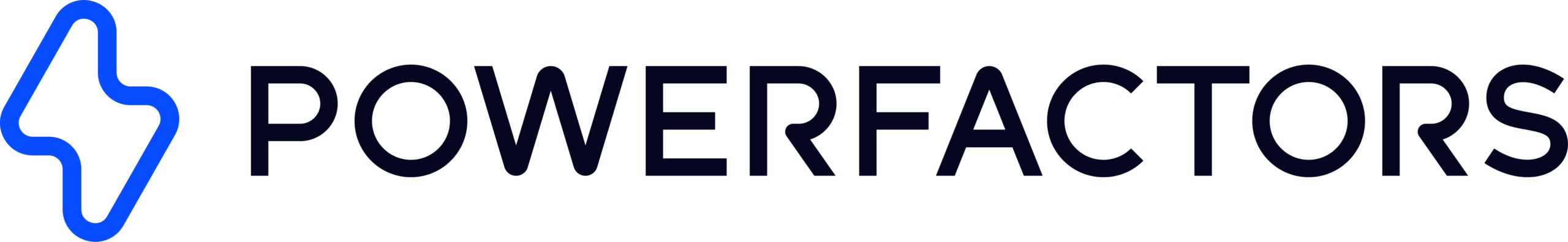 PowerFactors logo