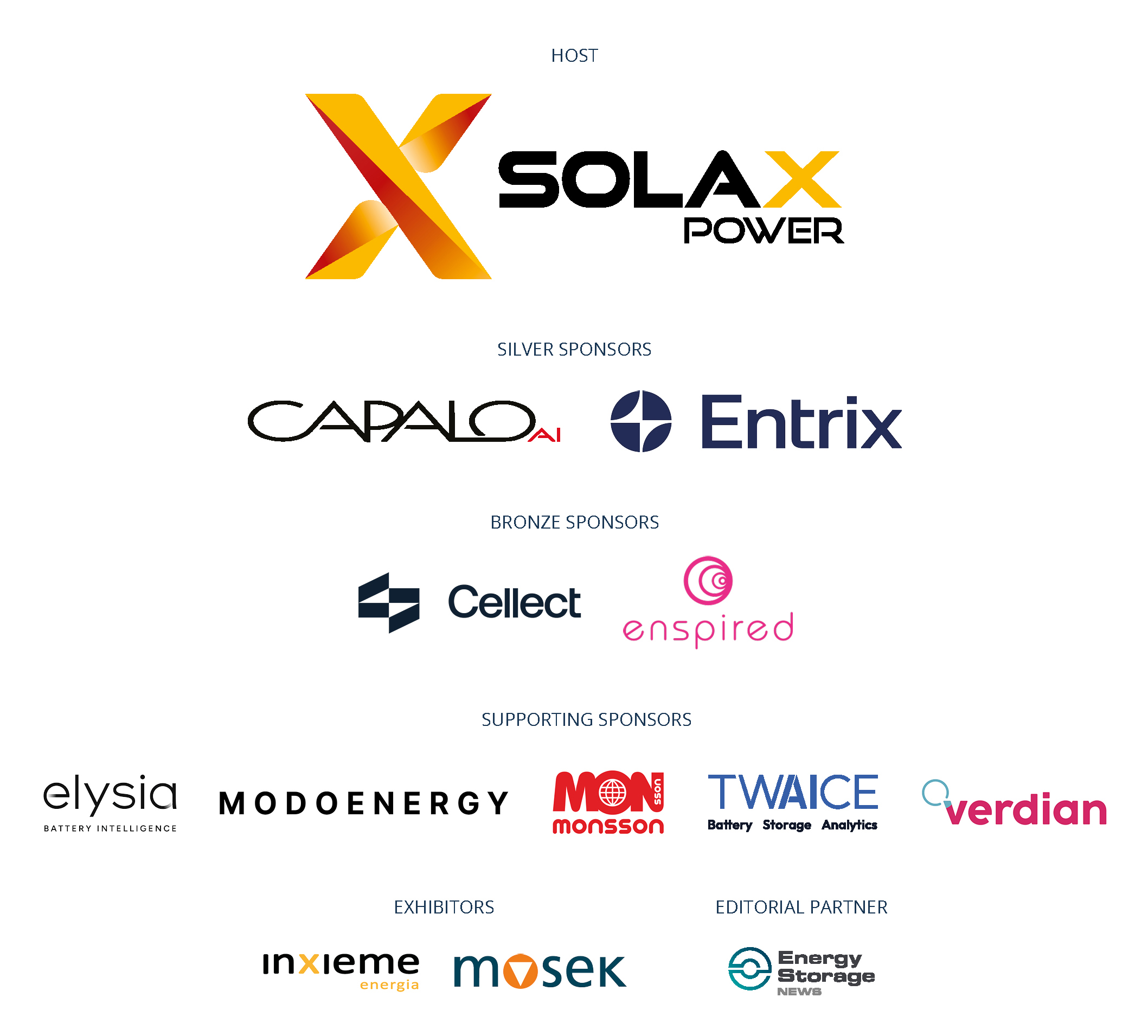 Battery Asset Management Summit Europe Sponsors and Partners