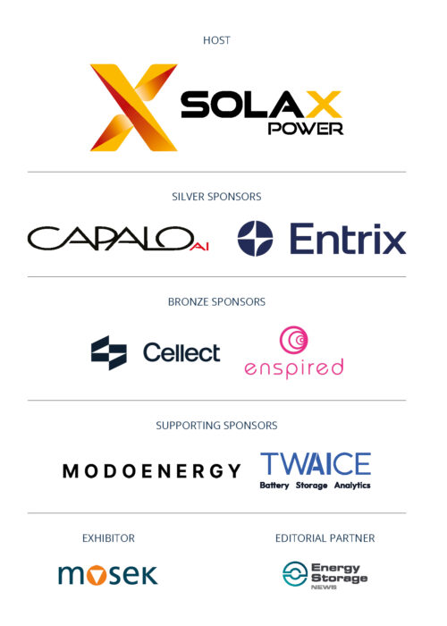 Battery Asset Management Summit Europe Sponsors and Partners