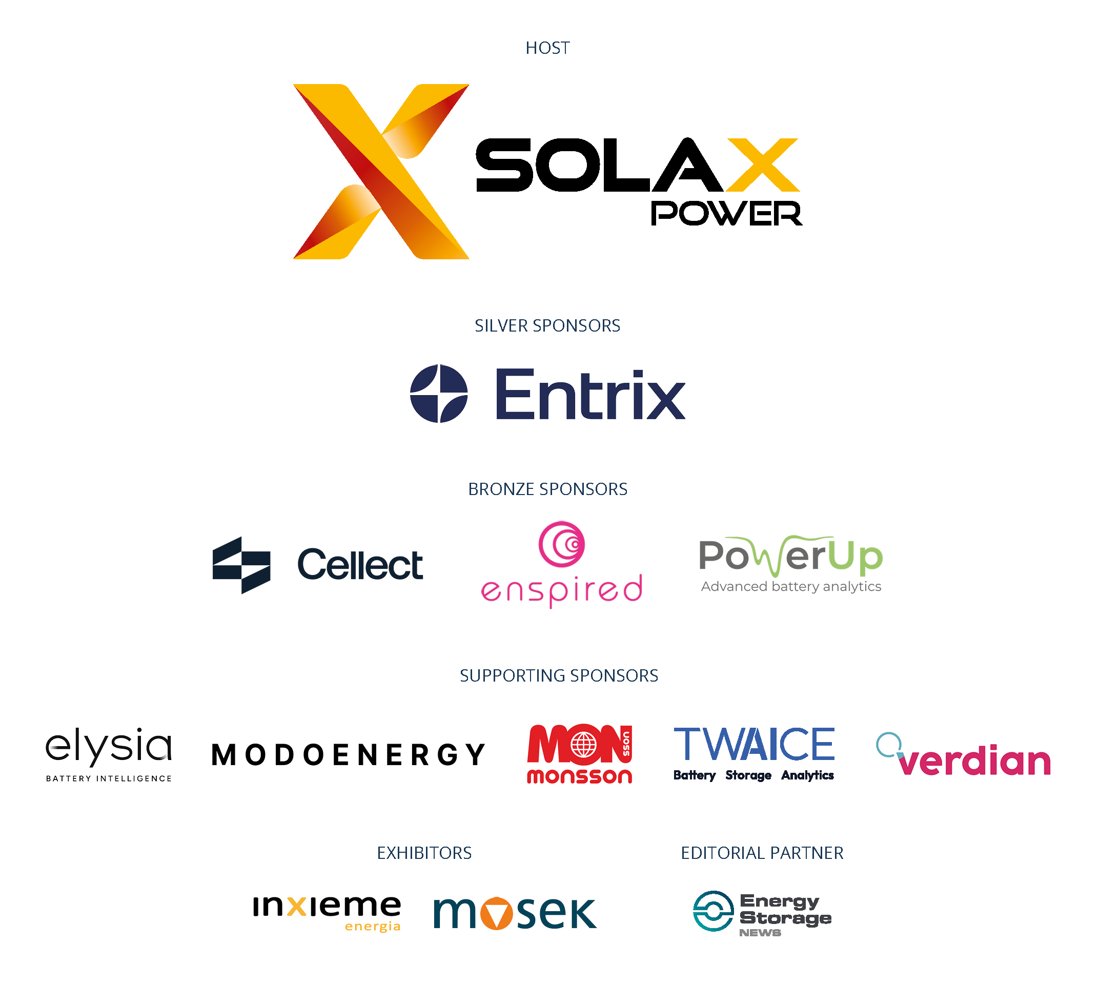 Battery Asset Management Summit Europe Sponsors and Partners